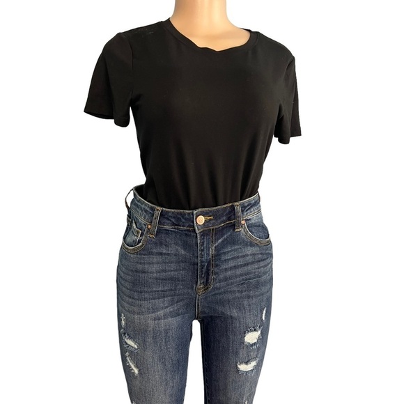 3/$30 🍂 Insane Gene Medium Wash Distressed Skinny Jeans - Picture 4 of 10